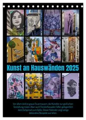 Braun / CALVENDO |  Kunst an Hauswänden (Tischkalender 2025 DIN A5 hoch), CALVENDO Monatskalender | Sonstiges |  Sack Fachmedien