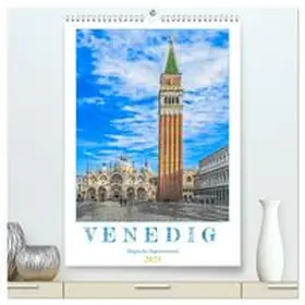 Meyer / CALVENDO |  Venedig - Magische Impressionen (hochwertiger Premium Wandkalender 2025 DIN A2 hoch), Kunstdruck in Hochglanz | Sonstiges |  Sack Fachmedien