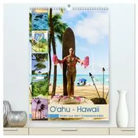 Müller / CALVENDO |  O'ahu - Hawaii, Bilder aus dem Südseeparadies (hochwertiger Premium Wandkalender 2025 DIN A2 hoch), Kunstdruck in Hochglanz | Sonstiges |  Sack Fachmedien