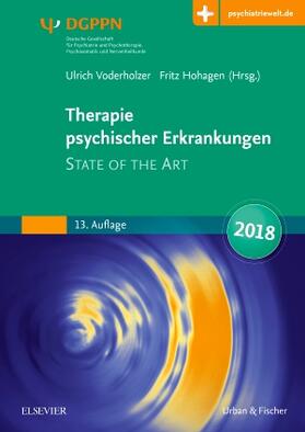 Voderholzer / Hohagen |  Therapie psychischer Erkrankungen | Buch |  Sack Fachmedien