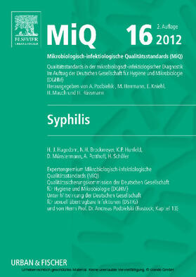 H.-J. / Mauch / Lütticken |  MIQ 16: Qualitätsstandards in der mikrobiologisch-infektiologischen Diagnostik | eBook | Sack Fachmedien