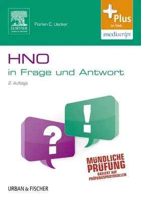 Uecker |  Hals-Nasen-Ohren-Heilkunde in  Frage und Antwort | Buch |  Sack Fachmedien