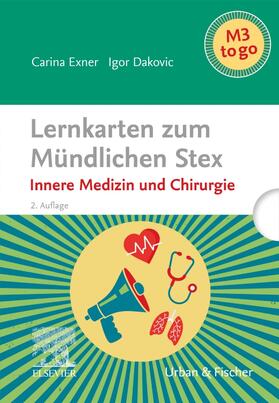 Dakovic / Exner |  Lernkarten zum Mündlichen Stex | Buch |  Sack Fachmedien