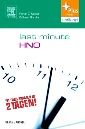 Uecker |  Last Minute HNO | Buch |  Sack Fachmedien