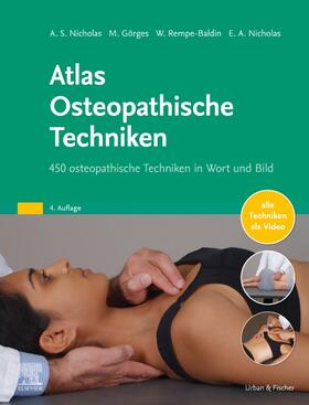 Nicholas |  Atlas Osteopathische Techniken | Buch |  Sack Fachmedien