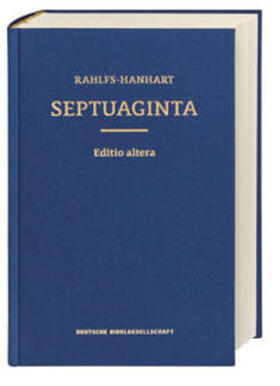 Hanhart / Rahlfs |  Septuaginta | Buch |  Sack Fachmedien