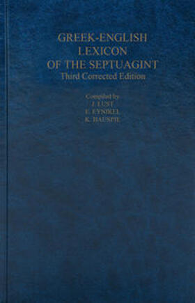  A Greek-English Lexicon of the Septuagint | Buch |  Sack Fachmedien