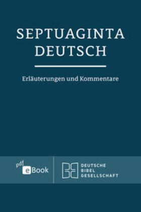 Karrer / Kraus |  Septuaginta Deutsch | eBook | Sack Fachmedien