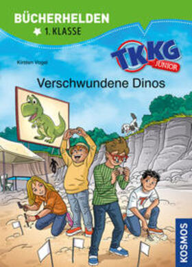 Vogel |  TKKG Junior, Bücherhelden 1. Klasse, Verschwundene Dinos | Buch |  Sack Fachmedien