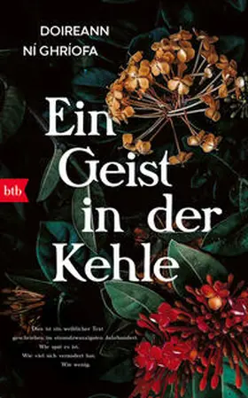 Ní Ghríofa |  Ein Geist in der Kehle | Buch |  Sack Fachmedien