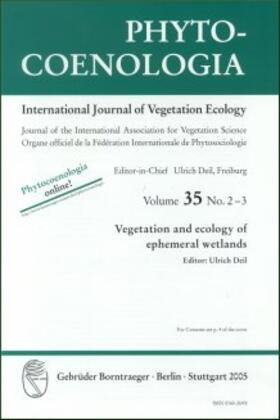 Deil |  Vegetation and ecology of ephemeral wetlands | Buch |  Sack Fachmedien