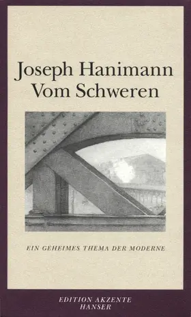 Hanimann |  Vom Schweren | Buch |  Sack Fachmedien