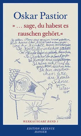 Pastior / Wichner |  "...sage, du habest es rauschen gehört" | Buch |  Sack Fachmedien