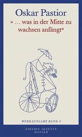 Pastior / Wichner | "... was in der Mitte zu wachsen anfängt" | Buch | 978-3-446-20417-1 | sack.de