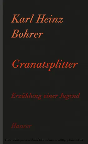 Bohrer |  Granatsplitter | eBook | Sack Fachmedien