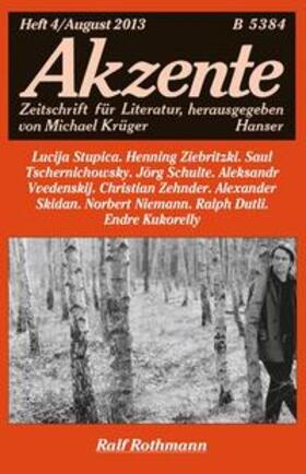 Krüger |  Akzente 4 / 2013 | Buch |  Sack Fachmedien