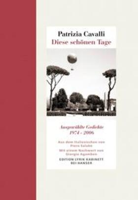 Cavalli |  Diese schönen Tage | Buch |  Sack Fachmedien