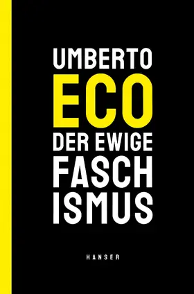 Eco |  Der ewige Faschismus | eBook | Sack Fachmedien