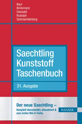 Baur / Osswald / Rudolph |  Saechtling Kunststoff Taschenbuch | eBook | Sack Fachmedien