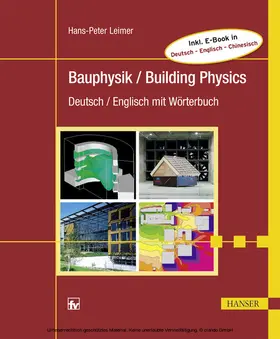 Leimer |  Bauphysik / Building Physics | eBook | Sack Fachmedien