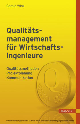 Winz |  Qualitätsmanagement für Wirtschaftsingenieure | eBook | Sack Fachmedien