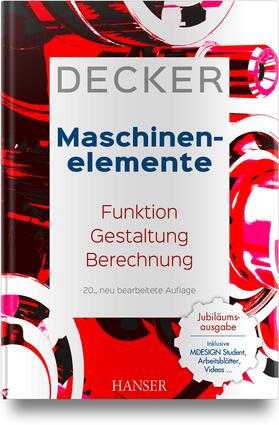 Decker |  Decker, K: Decker Maschinenelemente | Buch |  Sack Fachmedien