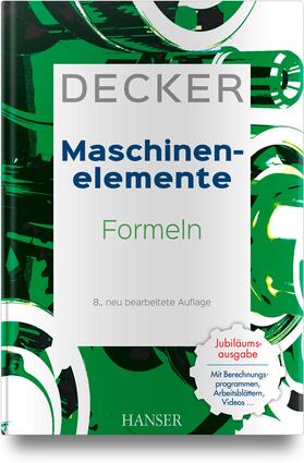 Kabus |  Kabus, K: Decker Maschinenelemente - Formeln | Buch |  Sack Fachmedien