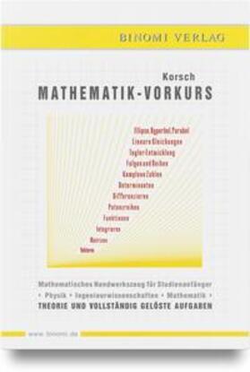 Korsch |  Mathematik - Vorkurs | Buch |  Sack Fachmedien