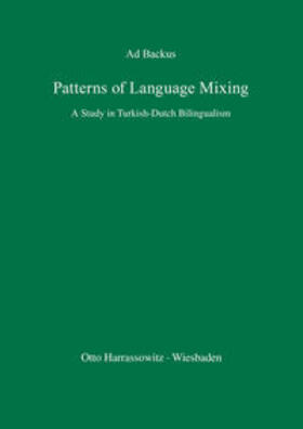 Backus |  Patterns of Language Mixing | Buch |  Sack Fachmedien