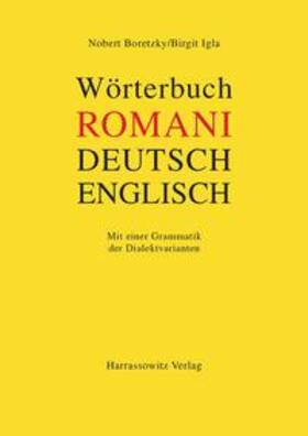 Boretzky / Igla |  Wörterbuch Romani - Deutsch - Englisch für den südosteuropäischen Raum | Buch |  Sack Fachmedien