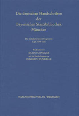 Catalogus codicum manu scriptorum Bibliothecae Monacensis. (Handschriftenkatalog... / Die deutschen Pergament-Handschriften | Buch | 978-3-447-05087-6 | sack.de