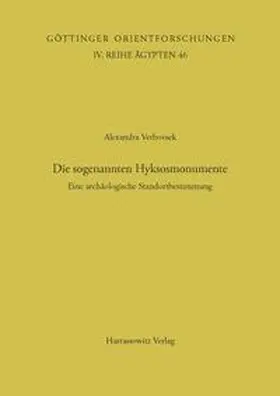 Verbovsek |  Die sogenannten Hyksosmonumente | Buch |  Sack Fachmedien