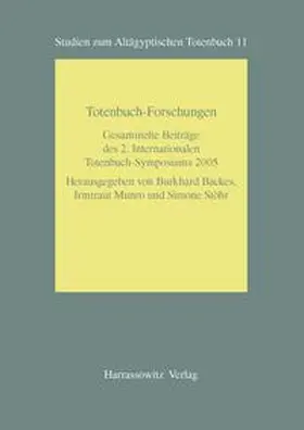 Backes / Munro / Stöhr |  Totenbuch-Forschungen | Buch |  Sack Fachmedien