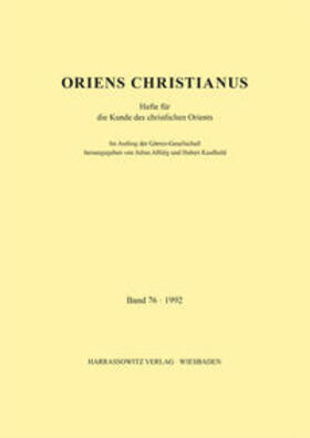 Assfalg / Kaufhold |  Oriens Christianus 76 (1992) | Buch |  Sack Fachmedien