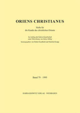 Kaufhold / Kropp |  Oriens Christianus 79 (1995) | Buch |  Sack Fachmedien