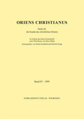 Kaufhold / Kropp |  Oriens Christianus 83 (1999) | Buch |  Sack Fachmedien