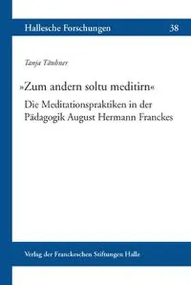 Täubner |  „Zum andern soltu meditirn“ | Buch |  Sack Fachmedien