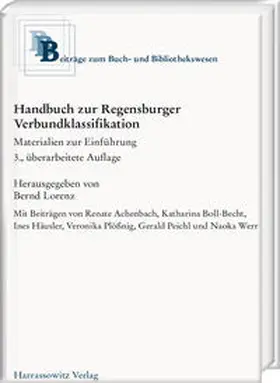 Lorenz |  Handbuch zur Regensburger Verbundklassifikation | Buch |  Sack Fachmedien