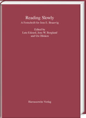 Edzard / Borgland / Hüsken |  Reading Slowly | Buch |  Sack Fachmedien