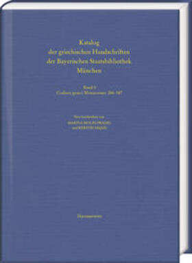 Molin Pradel / Hajdú / Hajdu´ |  Katalog der griechischen Handschriften der Bayerischen Staatsbibliothek München | Buch |  Sack Fachmedien