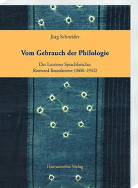 Schneider |  Vom Gebrauch der Philologie | Buch |  Sack Fachmedien