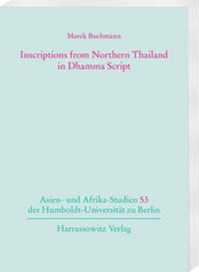 Buchmann |  Inscriptions from Northern Thailand in Dhamma Script | Buch |  Sack Fachmedien