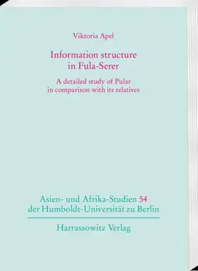 Apel |  Information structure in Fula-Serer | Buch |  Sack Fachmedien