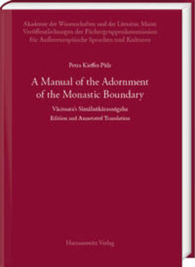 Kieffer-Pülz |  Kieffer-Pülz, P: Manual of the Adornment of the Monastic Bou | Buch |  Sack Fachmedien