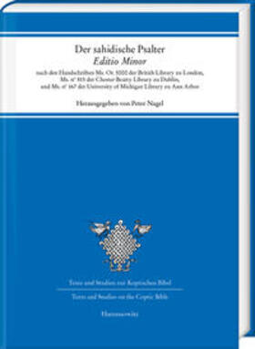 Nagel |  Der sahidische Psalter. „Editio Minor“ | Buch |  Sack Fachmedien