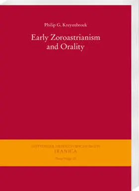 Kreyenbroek |  Early Zoroastrianism and Orality | Buch |  Sack Fachmedien