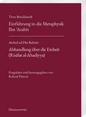 Pietsch |  Einführung in die Metaphysik Ibn ´Arabis | Buch |  Sack Fachmedien
