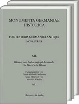 Kaufmann |  Glossen zum Sachsenspiegel-Lehnrecht. Die Wurm'sche Glosse/2 Bände | Buch |  Sack Fachmedien