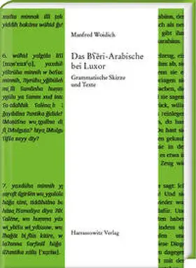 Woidich |  Das B¿¿ri-Arabische bei Luxor | Buch |  Sack Fachmedien