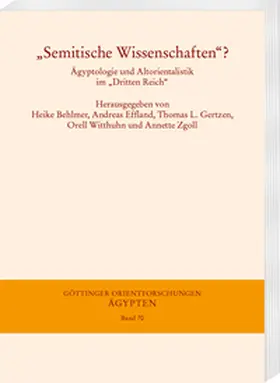 Behlmer / Effland / Gertzen | "Semitische Wissenschaften"? | Buch | 978-3-447-12318-1 | sack.de